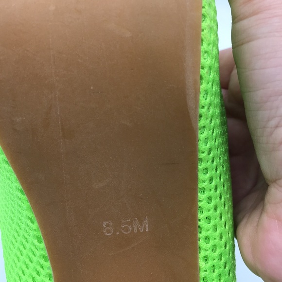 Flawed Jeffrey Campbell NWT lime green Litas. - Picture 8 of 17